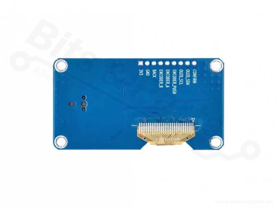 Display OLED 128x160 1,3 Inch I2C Wit met EC11 Rotary Encoder